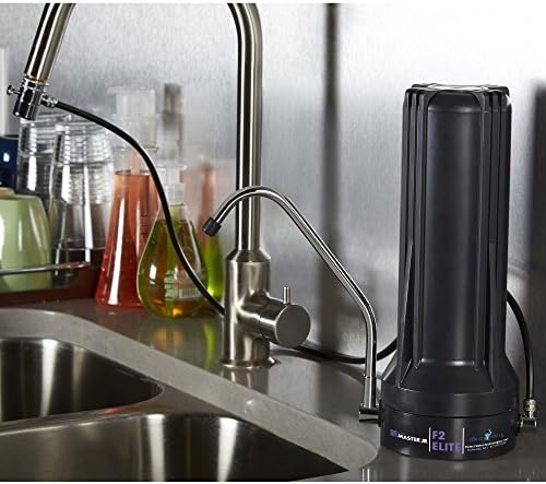 Home Master TMJRF2E Jr F2 Elite 5-stage Sinktop Water Filter System, 500 gallon replaceable, Filters Fluoride Chloramine Chlorine Chemicals Aluminum Lead Mercury Pesticides and more up to 93% - Image 2