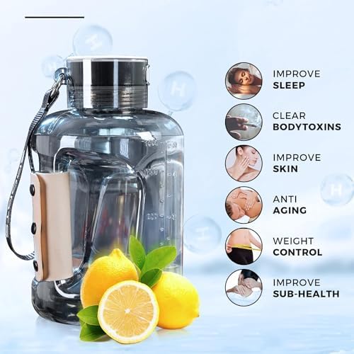 Hydrogen Water Bottle Generator Machine Updated, Portable Hydrogen Water Ionizer Machine Rechargeable, Hydrogen Rich Water Glass Health Cup 420ml (Black-Hydrogen Water Bottle-1set) - Image 3