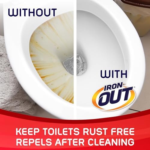 IRON OUT Rust Stain Remover Automatic Toilet Bowl Cleaner, Tablets 6 Count (Pack of 4) - Image 5