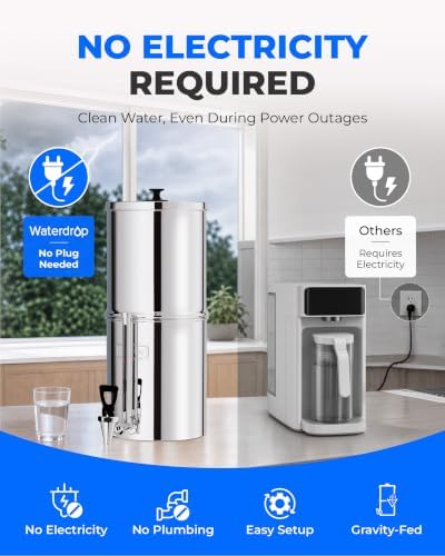Waterdrop TK Gravity Water Filter System, NSF/ANSI 42&372 Standard - Image 3