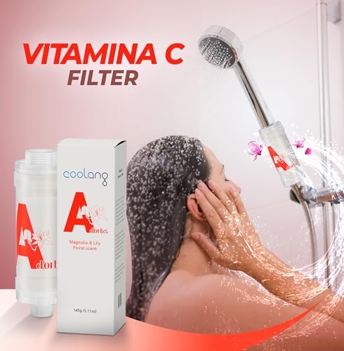 Universal Vita C Shower Filter: Unveil Radiant Skin & Hair with K-Beauty Secrets (Adorbs-Magnolia & Lily) - Image 6