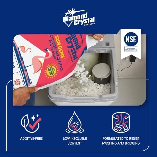 Diamond Crystal 4 Pack Sun Gems Water Softener Super Coarse Salt, 40 Pounds - Image 4