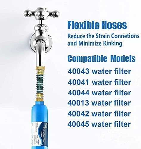 Bringpure RV Water Filter with 90 Degree Elbow and Flexible Hose Protector - Image 6