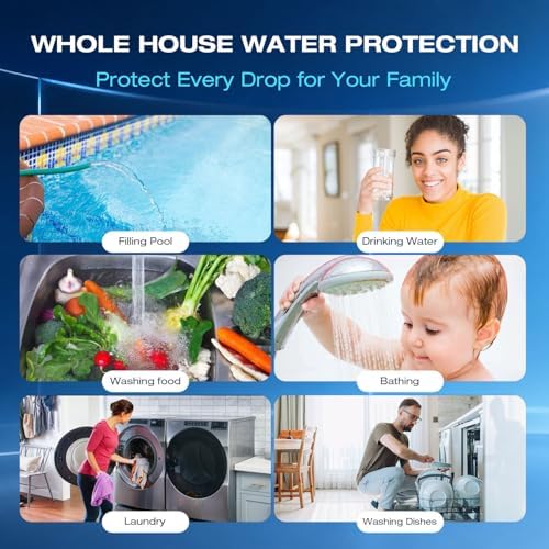 H&G Lifestyles 3 Stages Whole House Water Filter and Softener System - Image 5