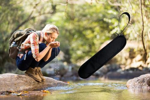 Wanty Water Filter Nylon Storage Case Portable Travel Carry Case for Life-Straw Peak Series Personal Water Filter for Hiking Camping Backpacking - Image 5