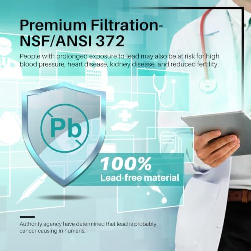 ICEPURE RWF0600A NSF401&53&42 Replacement for GE MWF, MWFP, MWFA, MWFAP, MWFINT, GWF, GWFA, HWF, HWFA, HDX FMG-1, Smartwater, WFC1201, GSE25GSHECSS, 3PACK - Image 5