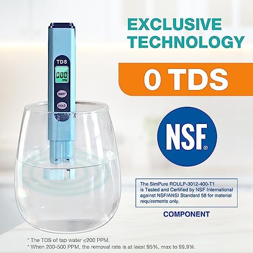 SimPure T1-400 Tankless UV Reverse Osmosis Water Filter System 400 GPD - Image 2