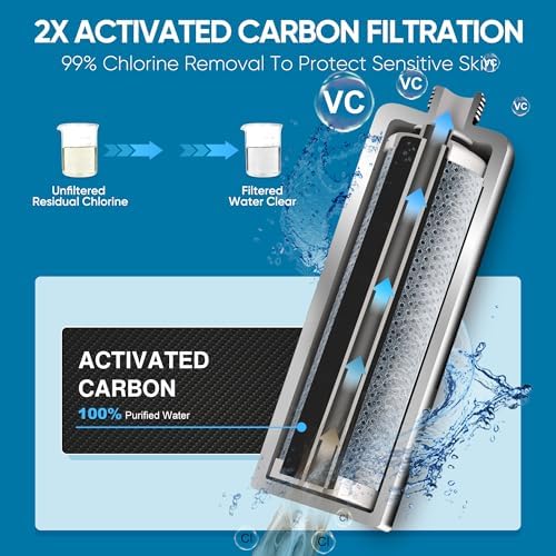 Cobbe 4 Pack Replacement Filters for Handheld Shower Head - Filters Over 99% Of Chlorine - Water Softener Filters Beads for Hard Water - Image 7