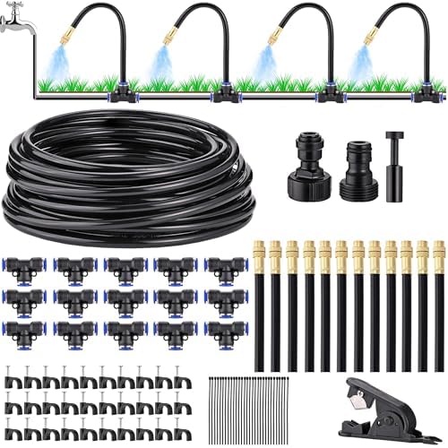 Drip Irrigation Kits Automatic Garden Irrigation System 360° Bending Nozzle by Mornajina