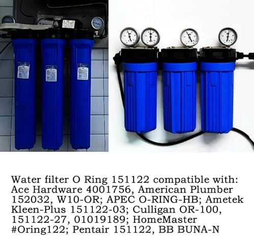 5 Pack #151122 O-Ring - Replacement 151122 Water Filter O-Rings Compatible with Pentair Pentek Big Blue Water Filters NBR - Image 5