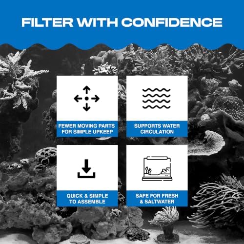 Penn-Plax Undergravel Aquarium Filter for 20 (Long) - 29 Gallon Tanks - Image 5
