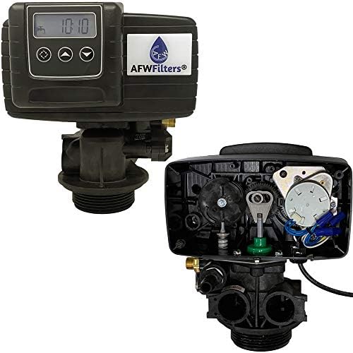 AFWFilters 1.5 Cubic Foot (48k) Whole Home Iron Pro Water Softener with Fine Mesh Resin, 1" Plastic MNPT Connection, and Almond Tanks - Image 4