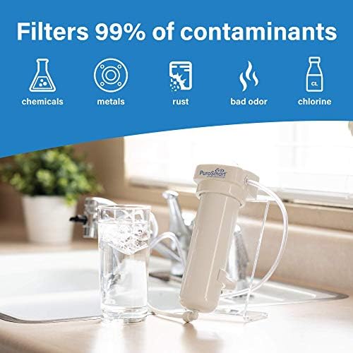 PuroSmart High Flow RO System, Counter Top Home Water Treatment System | Compact Countertop RO System | Great for Apartments & Rentals | Applied Membranes PSCT50 - Image 4