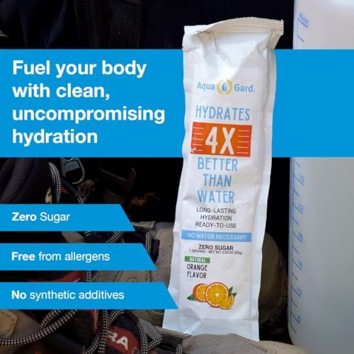 Aqua-Gard Emergency Hydration Gel - Survival Pouches for Disaster Relief | 200% More Effective Hydration | Emergency Pouches for Water Emergency Kit Supply for Extreme Conditions (3 Pack) - Image 6