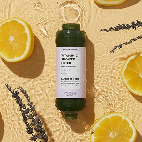 VOESH Vitamin C Shower Filter, Shower Aromatherapy, Water Purifier, Water Softener, Vegan Probiotics, Spa Shower Head, Water Filter, Shower Self-Care - Image 2