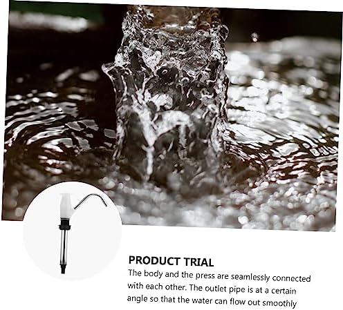 SUPVOX Sink Water Hand Pump White Double Action Camping Trailer Pumping Tool Motorhome Tool Easy to Use - Image 6