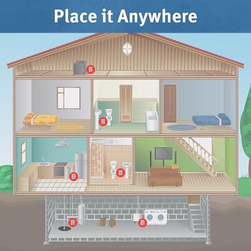 The Basement Watchdog 110 dB Water Alarm w/Detachable Sensor for Hard-to-Reach Areas (BWD-HWA) - Image 3