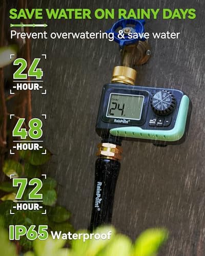RAINPOINT Sprinkler Timer with Brass Swivel - Image 4