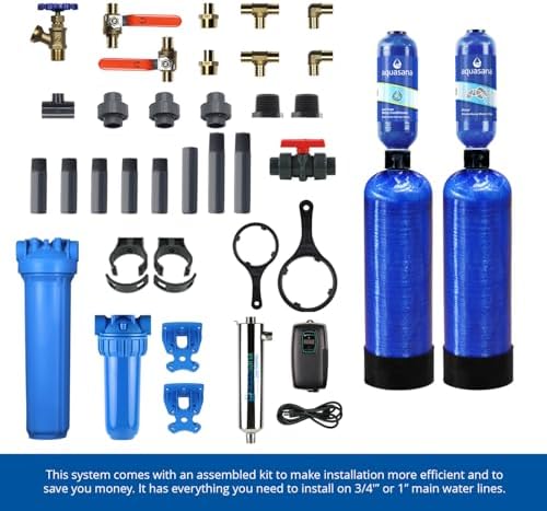 Aquasana Whole House Water Filter System | UV | 1M Gal | WH-1010-CT-UV-B-LM - Image 5