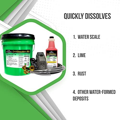 QwikDescaler+ Concentrated Tankless Water Heater Descaler Solution (1 Qt) - Image 3