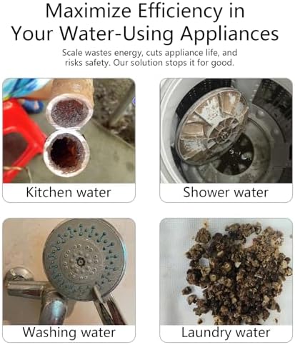 Salt-Free Whole House Water Descaler System, 3/4" NPT, Prevents Limescale in Water Heaters, Boilers & Appliances - Image 3