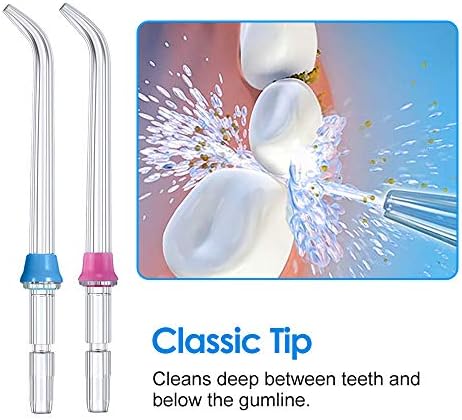Ronsit Flosser Classic Jet Tips Compatible with Waterpik Water Flosser 4pcs - Image 2