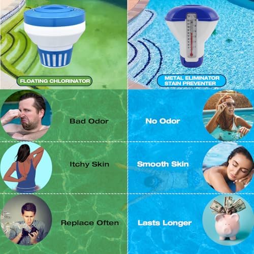 H&G Lifestyles Floating Metal Eliminator & Stain Preventer for Pool & Spa - Image 5