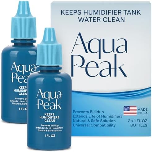 Berkland Aqua Peak Humidifier Drops, 2-Pack - 400+ Uses, Made in USA by BerklandGoods