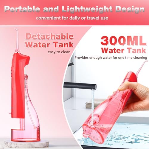 TOVENDOR Electric Water Flosser, Cordless Dental Oral Irrigator for Teeth - Image 5