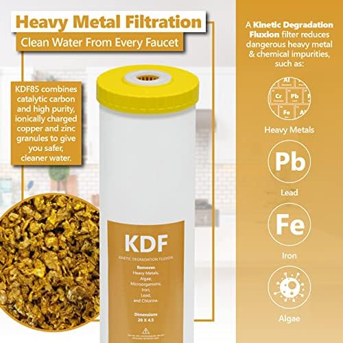 Express Water Heavy Metal Anti-Scale Whole House Water Filter – 3 Stage Whole House Water Filtration System & Express Water Whole House Heavy Metal Water Filter Set - Image 6