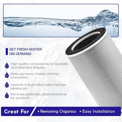 Crystal Quest - Voyager Double Inline Multistage Ultra Water Filter System - Filters 20,000 Gallons - Image 5