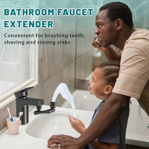CECEFIN 1440 Swivel Faucet Extender for Kitchen/Bathroom Sink, NSF/ANSI 372 - Image 2