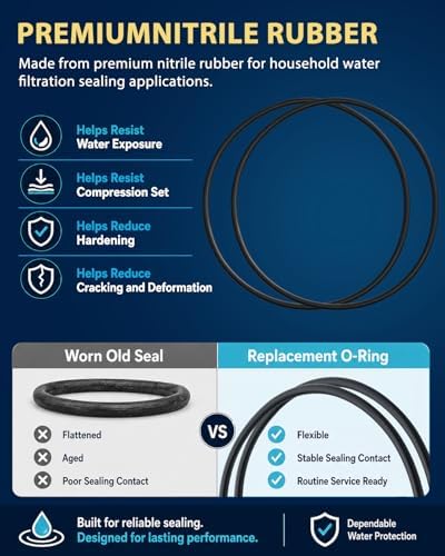 WS03X10038 O-Ring, Replaces UCRING, Compatible with GE Water Filter Housing - Image 4