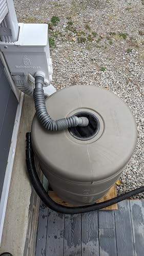 Best Downspout Diverter Rainwater Harvesting & Collection, Self-Flushing, Prevents Clogs, Fits 2-5/8 x 2-5/8, 2×3, 3x3, 3×4, up to 5x5 & Round Downspouts. - Image 3