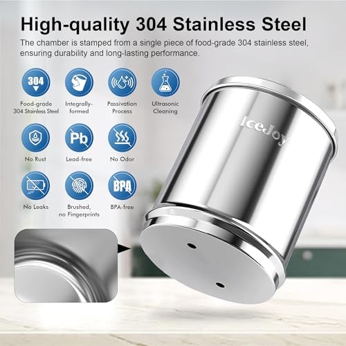 8-Stage Gravity Water Filtration System 3.0 Gallon-304 Stainless Steel Countertop System with 4 Filters and StandReduce 99.9% Chlorine, NSF/ANS 42 Certifcation - Image 6
