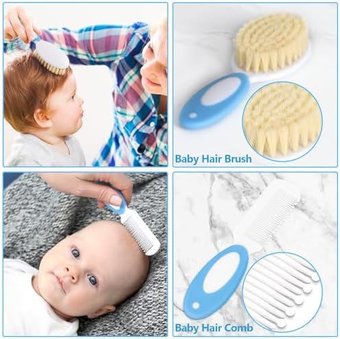 Baby Healthcare and Grooming Kit for Newborn Kids, 31PCS Upgraded Safety Baby Care Kit, Newborn Nursery Health Care Set, Baby Electric Nail Filer Kit, Infant Baby Care Products - Image 2