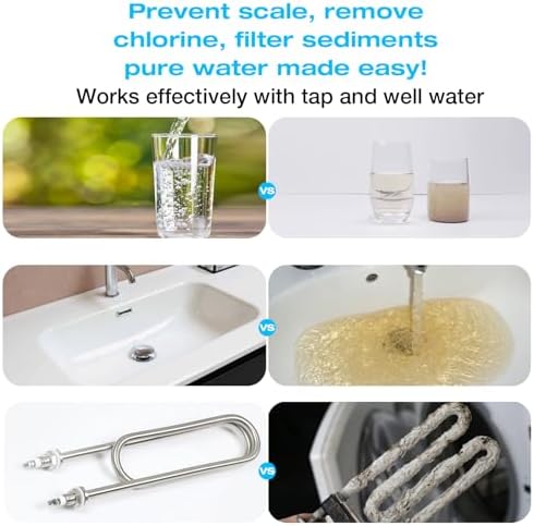 H&G Lifestyles Whole House Water Filter Cartridge 4.5 x 20 KDF Water Filter - Image 6