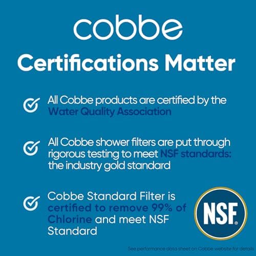 Cobbe 4 Pack Replacement Filters for Handheld Shower Head - Image 4