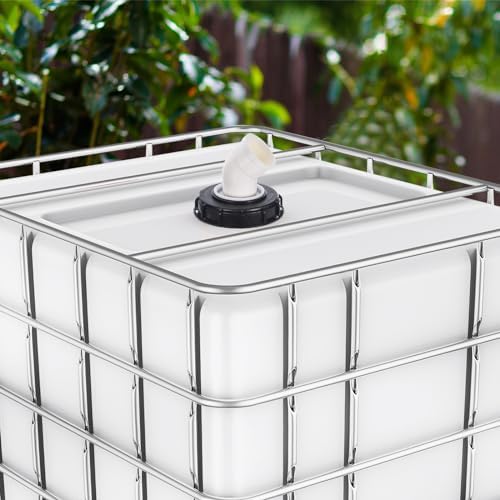 PATIKIL 45° IBC Lid Filter Cover 163mm Plastic Ton Barrel Cover Black White - Image 4