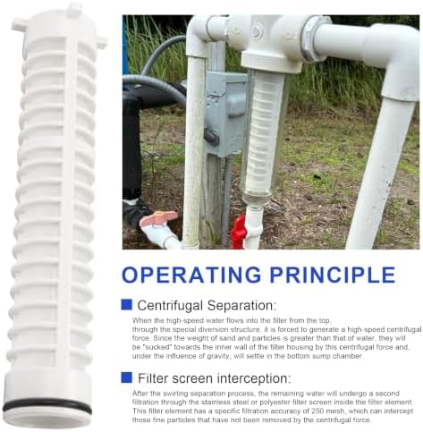 2" 250 Mesh Spin Down Filter Replacement for Rusco Sediment Filter Screen - Image 5