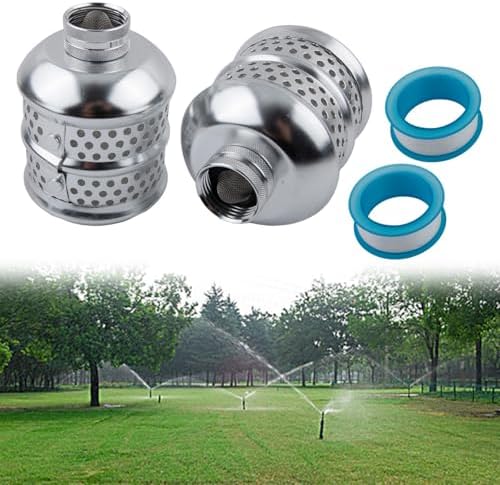 Filter Bubble Aluminum Balls Garden Delicate Diffused Overflow Sprinkler Tape Plants and Lawns Silver 4 Hose with Raw Pack - Image 5
