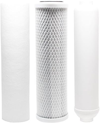 CFS RO Filter Kit for PuroMax PC4, RO-TFM-4SV, Sediment, Carbon & Inline by CompleteFiltrationServices