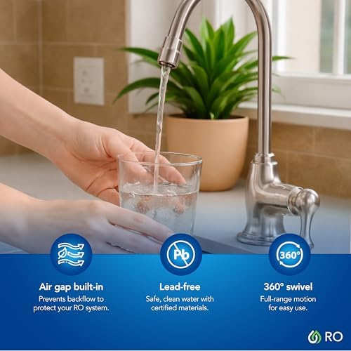 Kind Water 6-Stage Reverse Osmosis Drinking Water System with (Brushed Nickel Faucet (Brushed Nickel) - Image 4