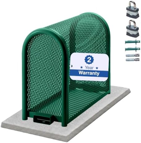 Premium Backflow Preventer Security Cage with Locks and Anchors, Medium by GuardianEnclosures