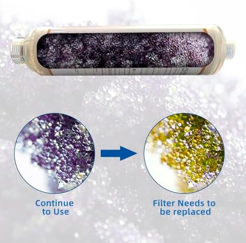 Filterrelated 2-Pack Inline Deionizer for Spotless Car Wash, Transparent Housing with Visual Resin Technology, Color-Changing Media Purple to Brown, Spot-Free Rinse for RV, Auto, Solar Panels - Image 3