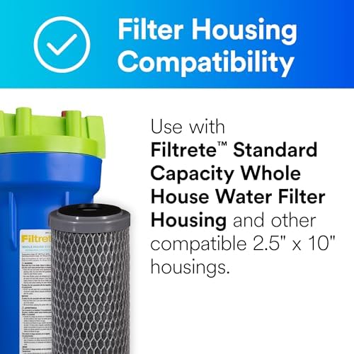 Filtrete Whole House Water Filter Replacement 3WH-STDCW-F02, 2-Pack - Image 2