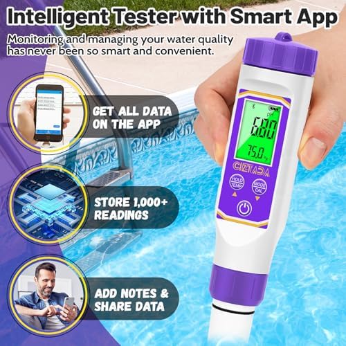 Smart pH Meter for Water pH and EC Meter for Hydroponics Nutrients - Image 5
