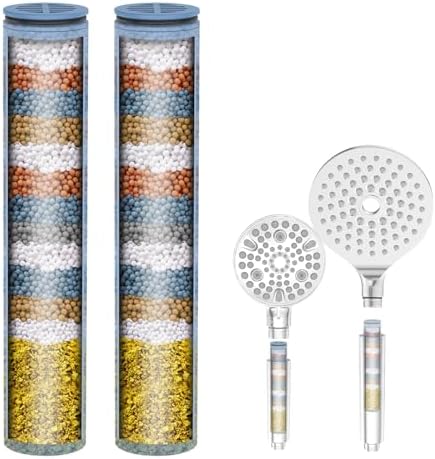 MakeFit Genuine Replacement Filter for Handheld Showerhead 2-PACK (MFR101) by MakeFit