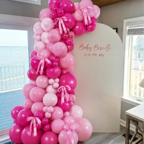 Pink Balloon Arch Kit, Hot Pink Balloons for Birthday Party Decorations - Image 7