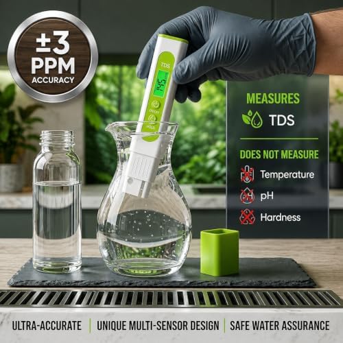 Green Piece® Digital TDS Meter for Water Testing - LCD Water Quality Tester - Image 7